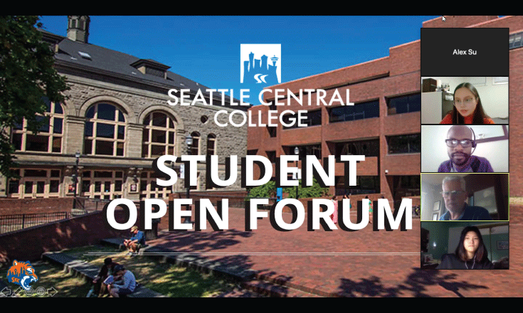 Student Open Forum screenshot