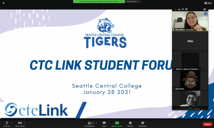 ctcLink Forum Zoom Screenshot