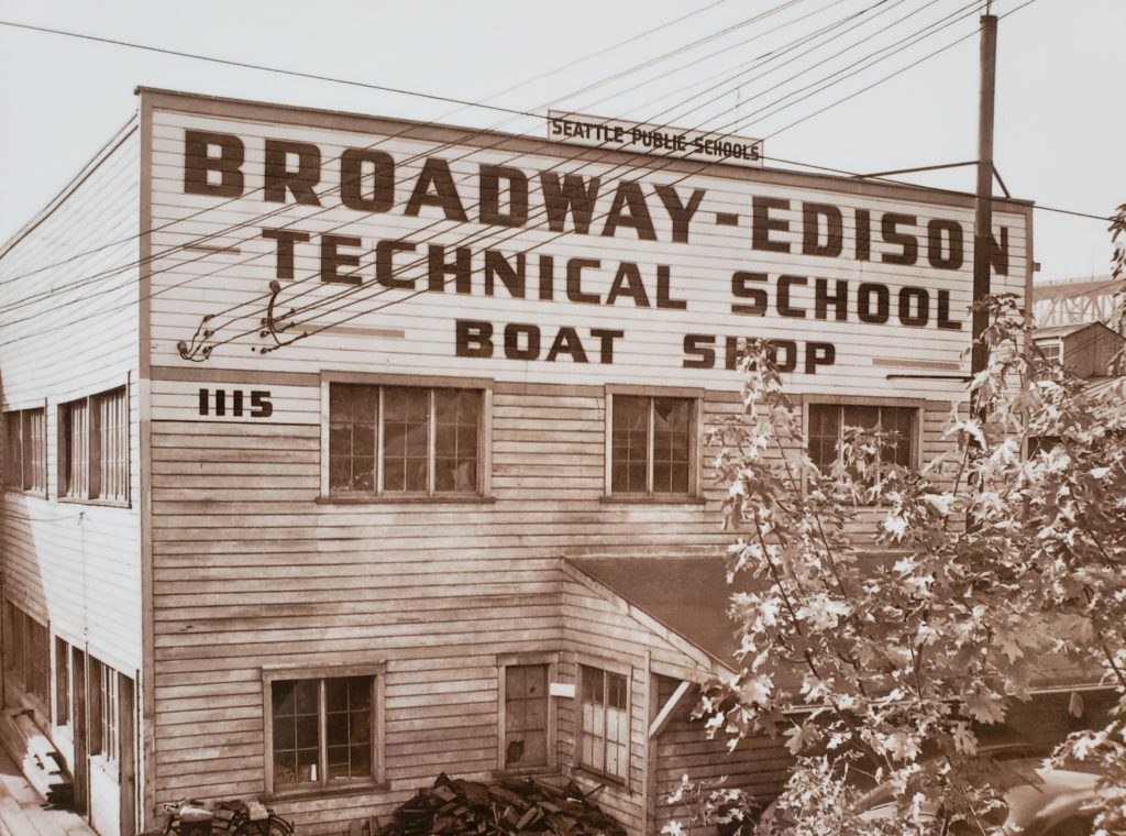 The old Broadway-Edison Technical School