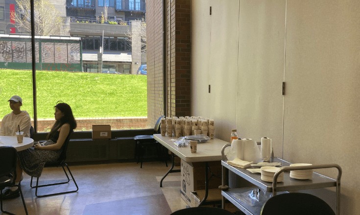 Boba tea served at the gathering.