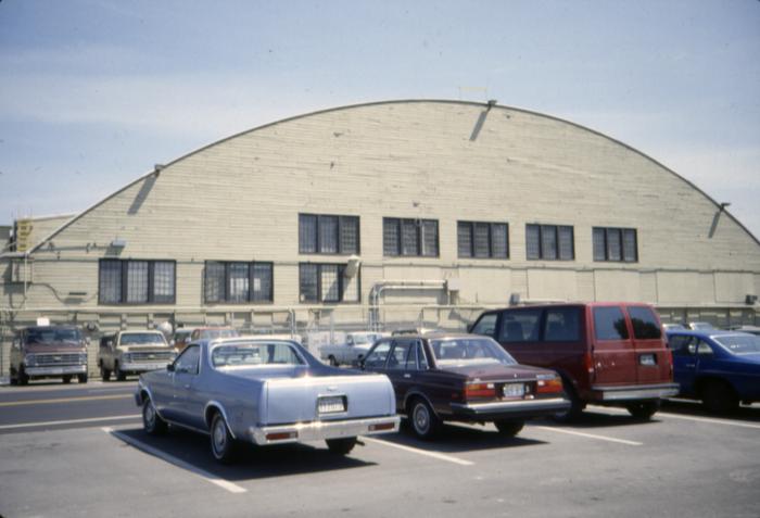 Boeing Hangar in 1987 - 1989.