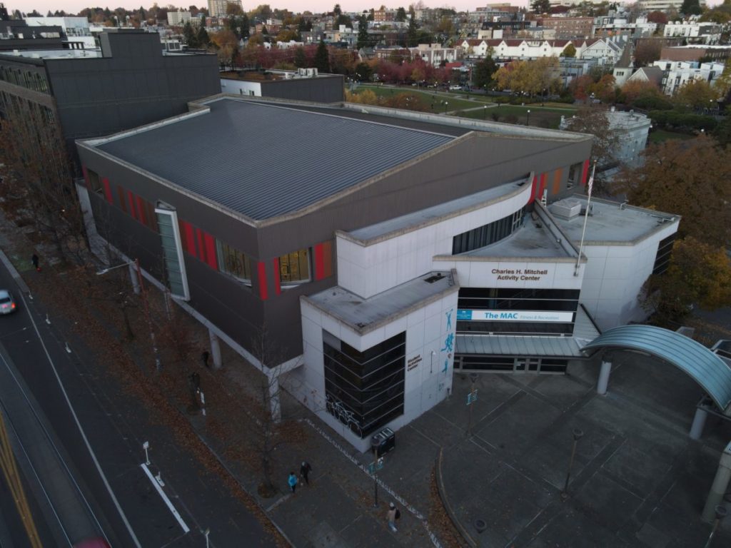 The MAC building, where both SCC soccer events take place.