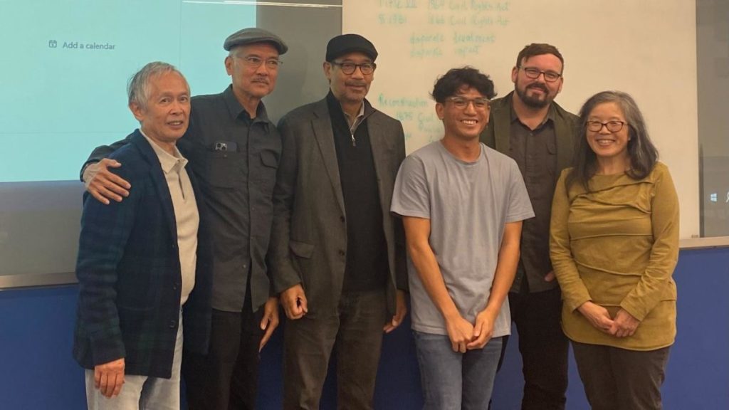 Nemesio Domingo, John Foz, David Della, Paul Ryan Villanueva, Conor Casey, and Tracy Lai