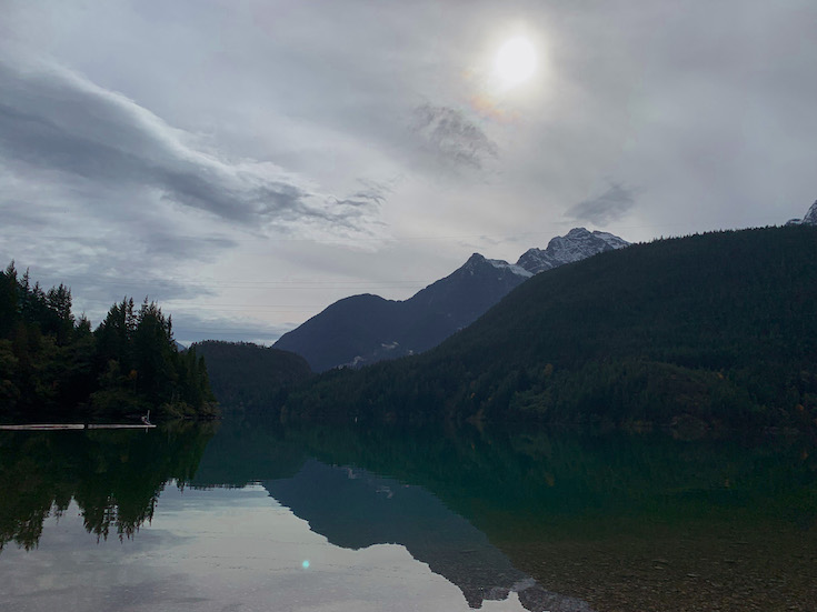 Lake in the North Cascades.